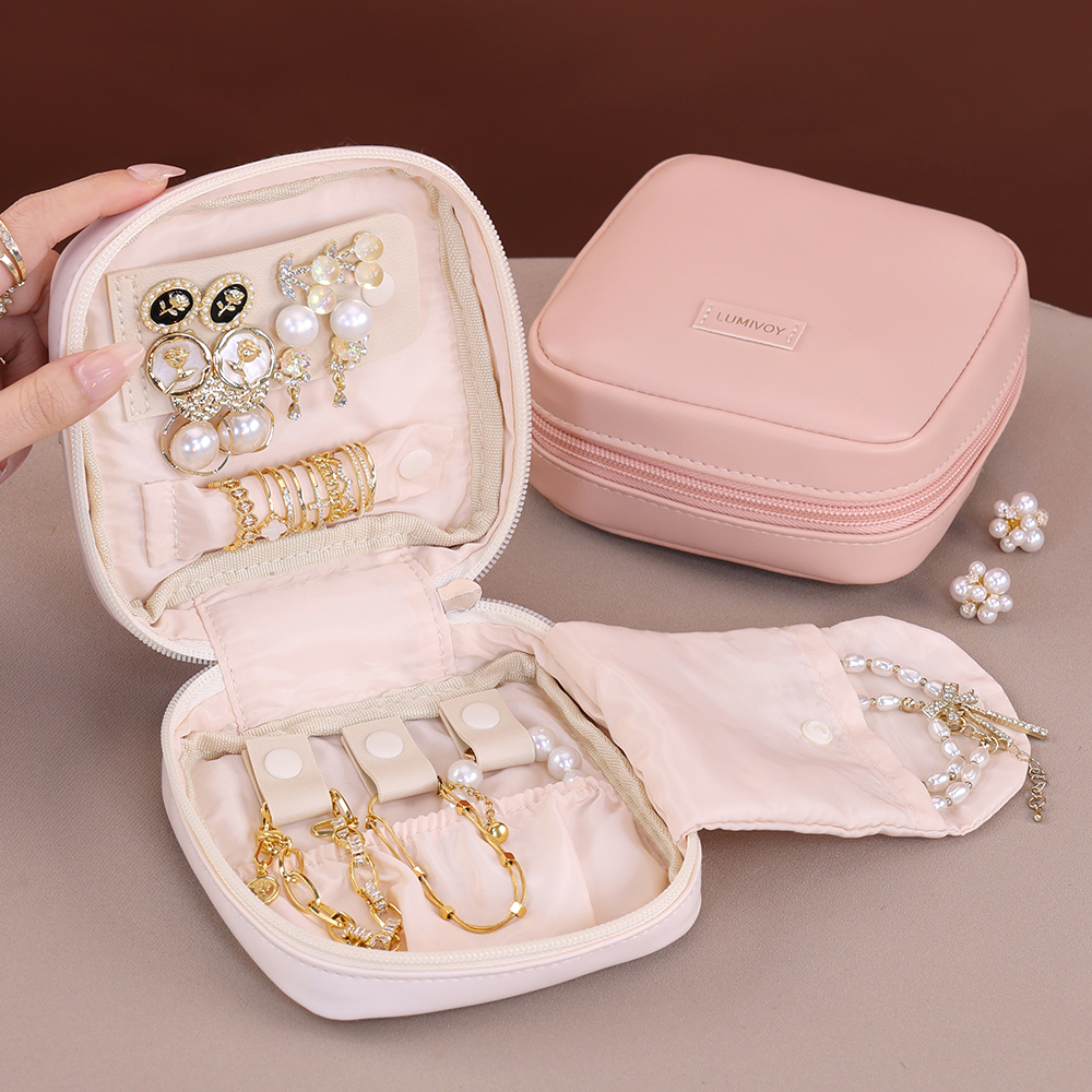 Luxury Skincare Samples - Portable Travel Luxury Mini Jewelry Organizer