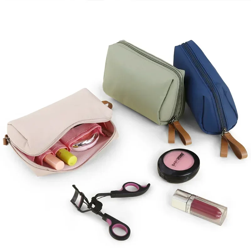 Luxury Skincare Samples - New Simple Women Cosmetic Bag Solid