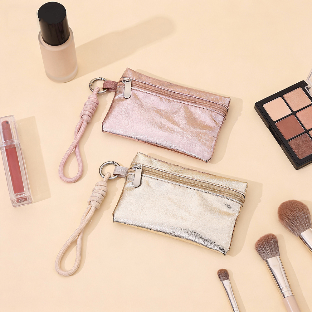 Luxury Skincare Samples - Airfriend Shiny Makeup Bag Small Personalized