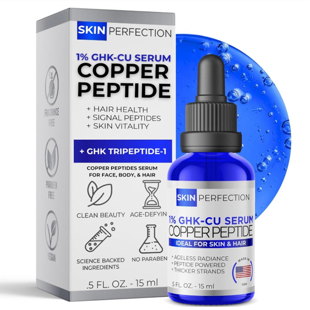 1% GHK Cu Copper Peptide Serum - Peptide Complex Serum avaliação e preço