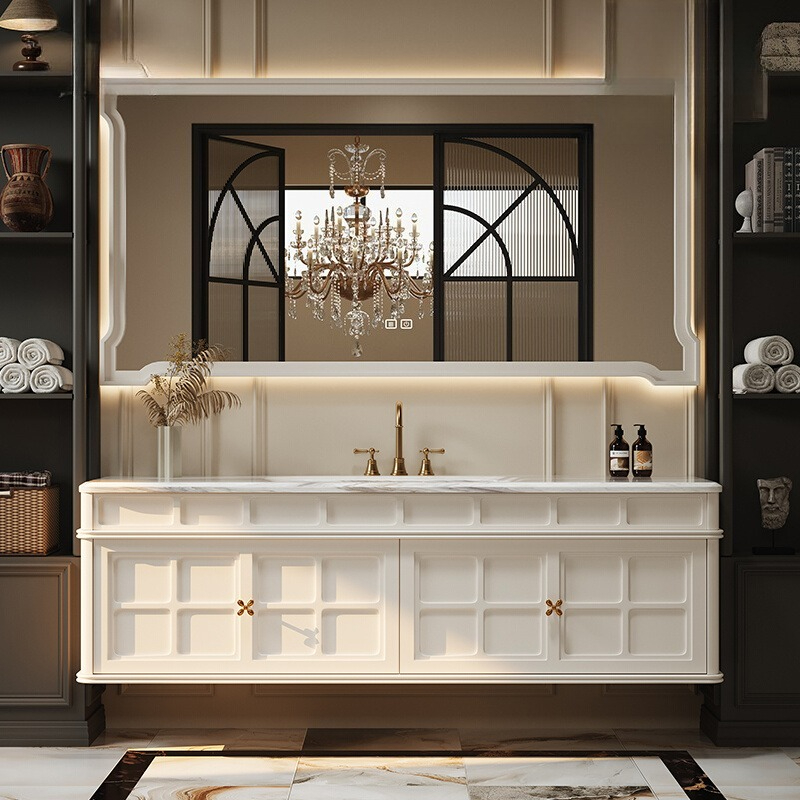 French Retro Bathroom Cabinet  - Luxury Skincare & Spa Reviews avaliação e preço
