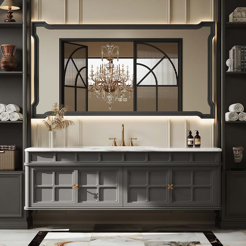 French Retro Bathroom Cabinet  - Luxury Skincare & Spa Reviews avaliação e preço