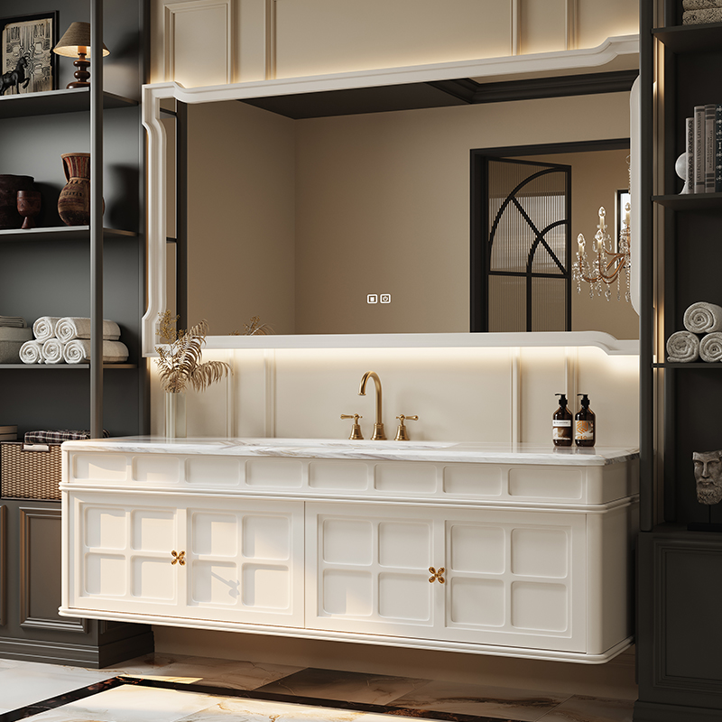 French Retro Bathroom Cabinet  - Luxury Skincare & Spa Reviews avaliação e preço