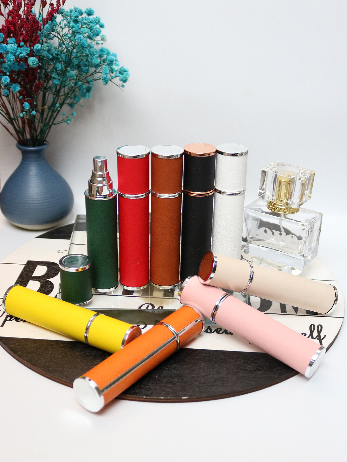 10ml luxury leather wrapped gl - Luxury Skincare Samples avaliação e preço