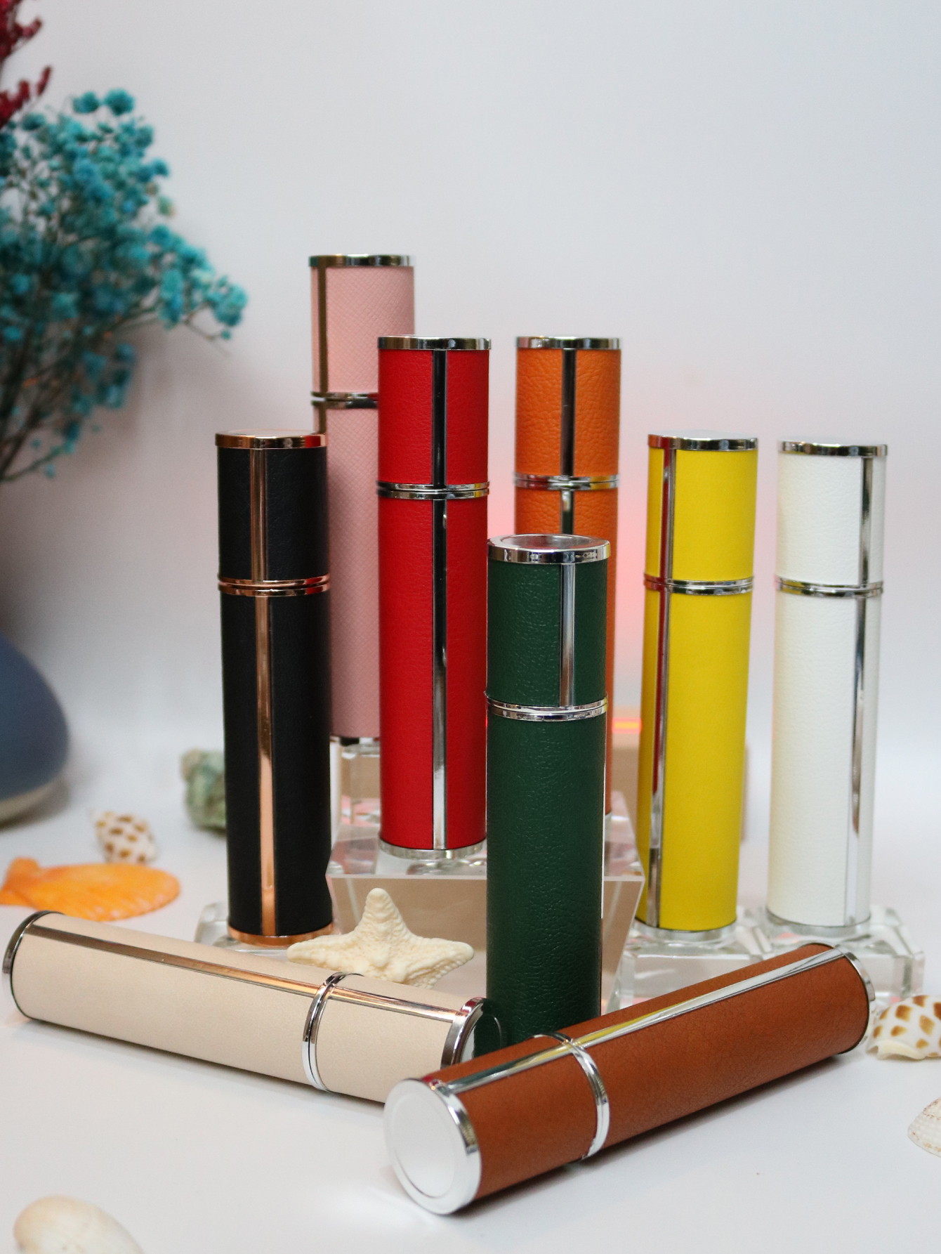 10ml luxury leather wrapped gl - Luxury Skincare Samples avaliação e preço