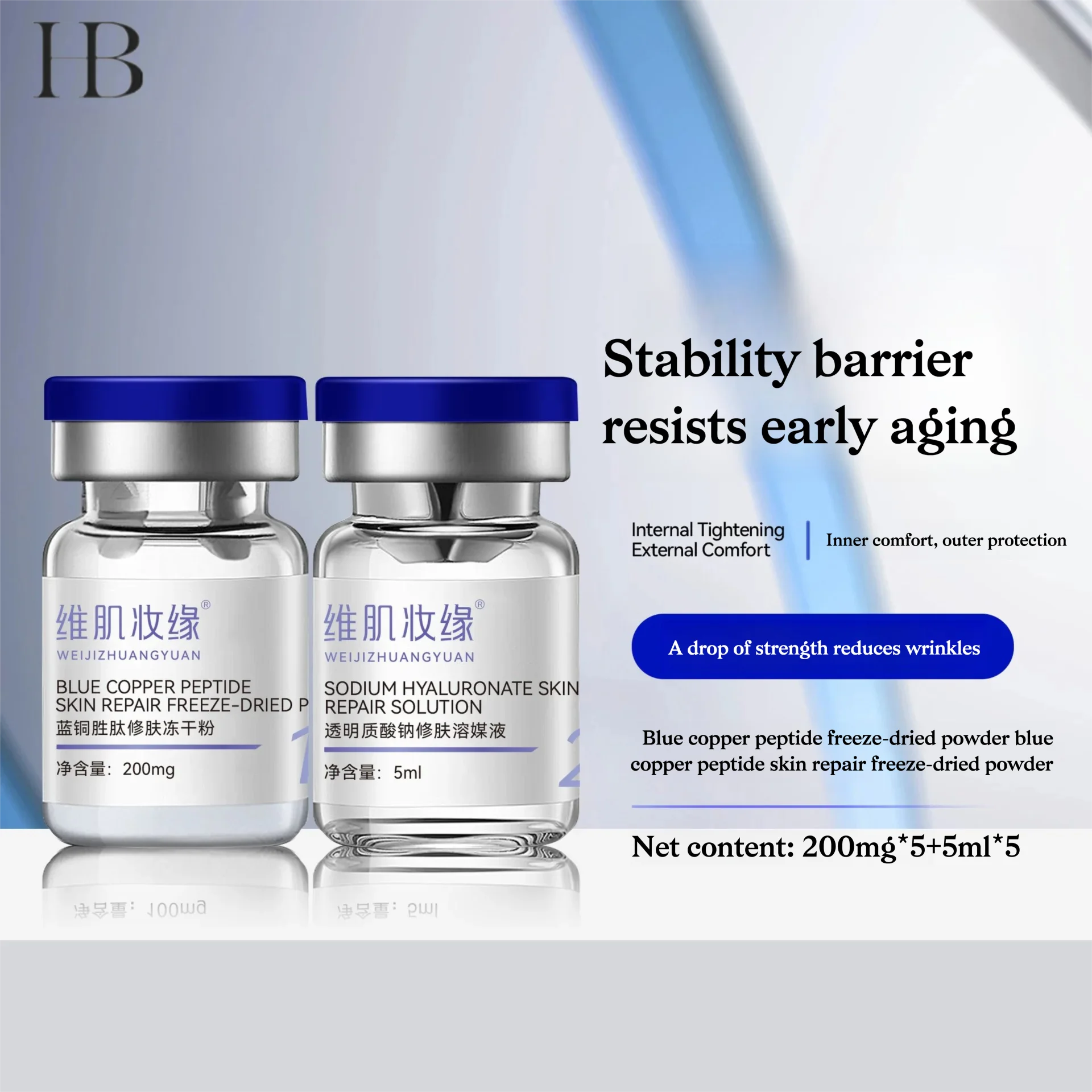 Premium Blue Copper Peptide Ly - Peptide Complex Serum avaliação e preço