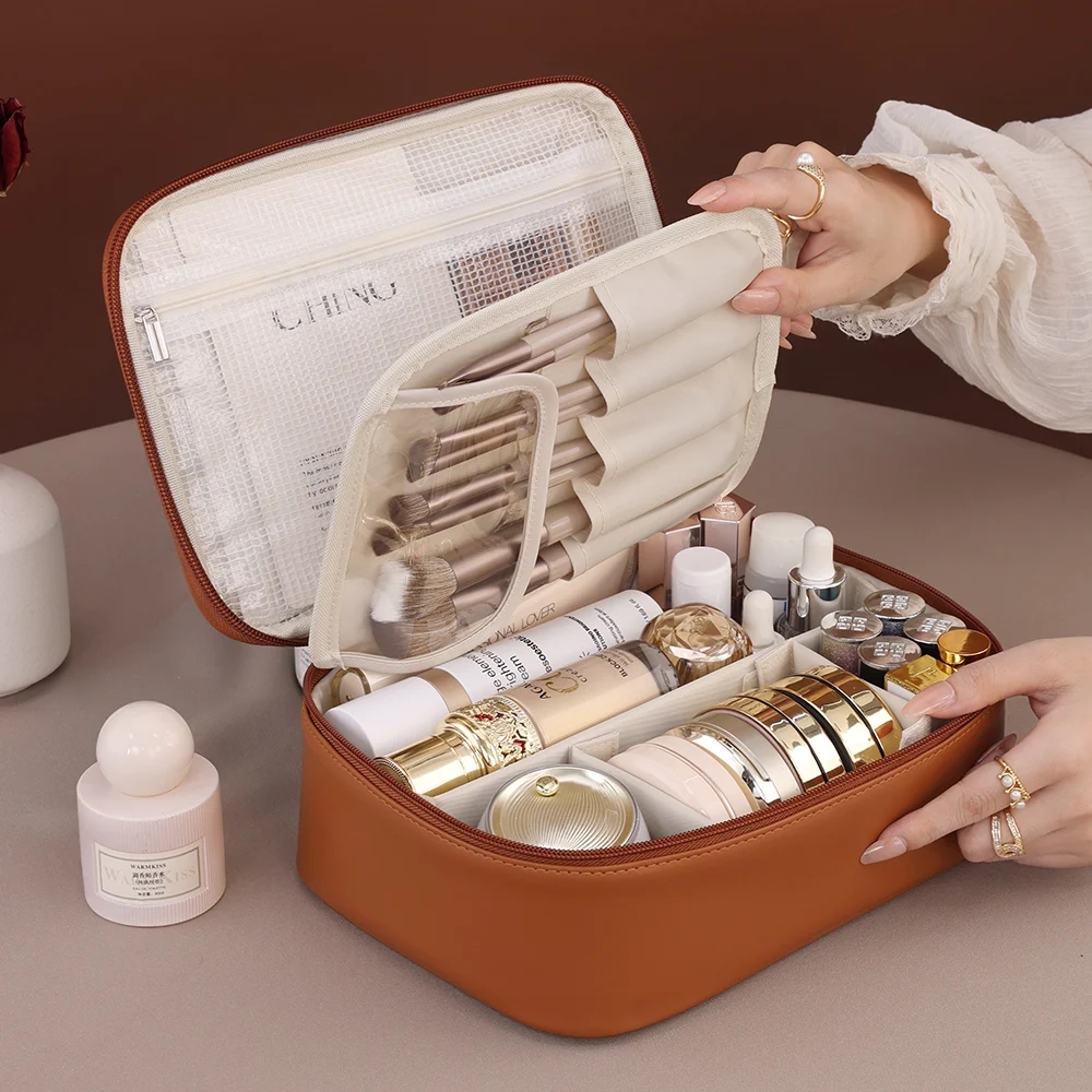 Large Capaci Women's Travel Es - Luxury Skincare Samples avaliação e preço