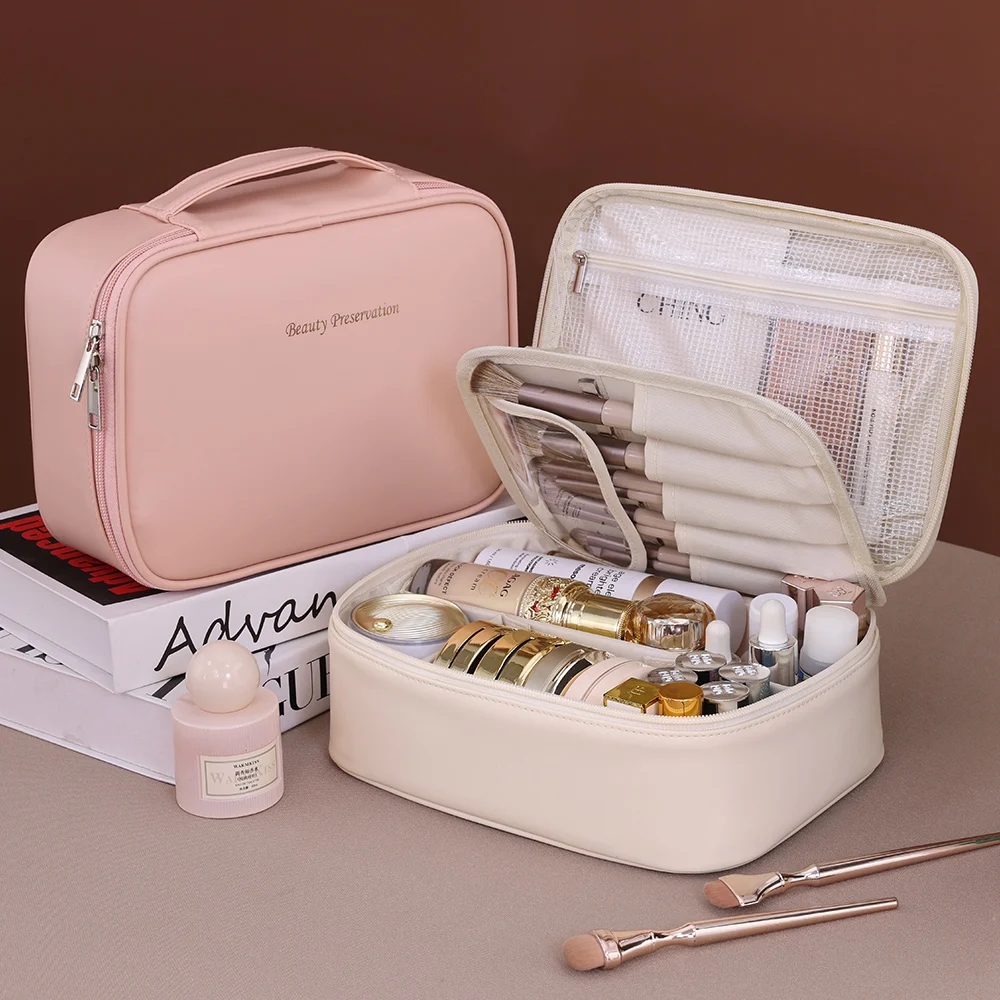 Large Capaci Women's Travel Es - Luxury Skincare Samples avaliação e preço