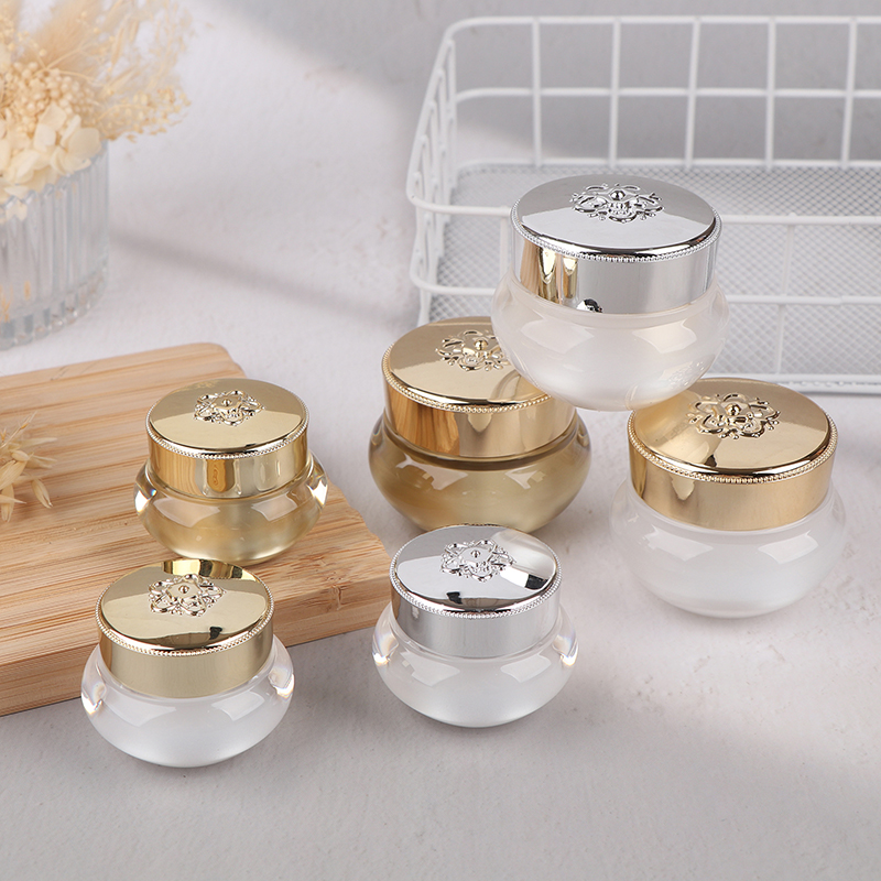 Acrylic Empty Travel Cream Jar - Luxury Skincare & Spa Reviews avaliação e preço