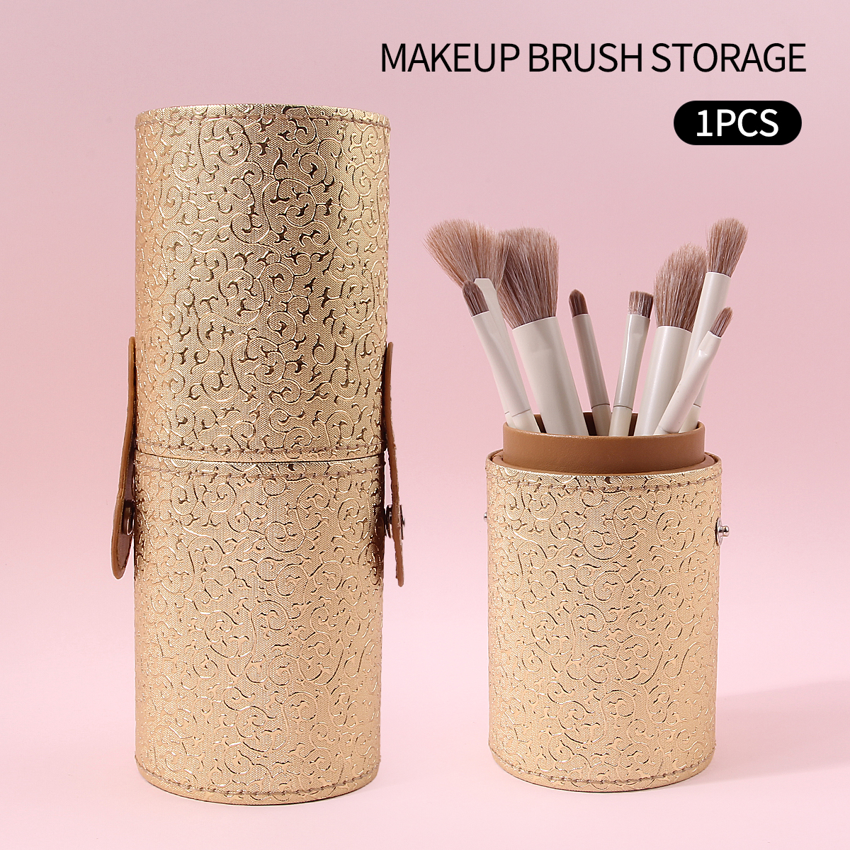 Hot Sale 1PCS Gold Pattern Mak - Luxury Skincare And Makeup Brands avaliação e preço