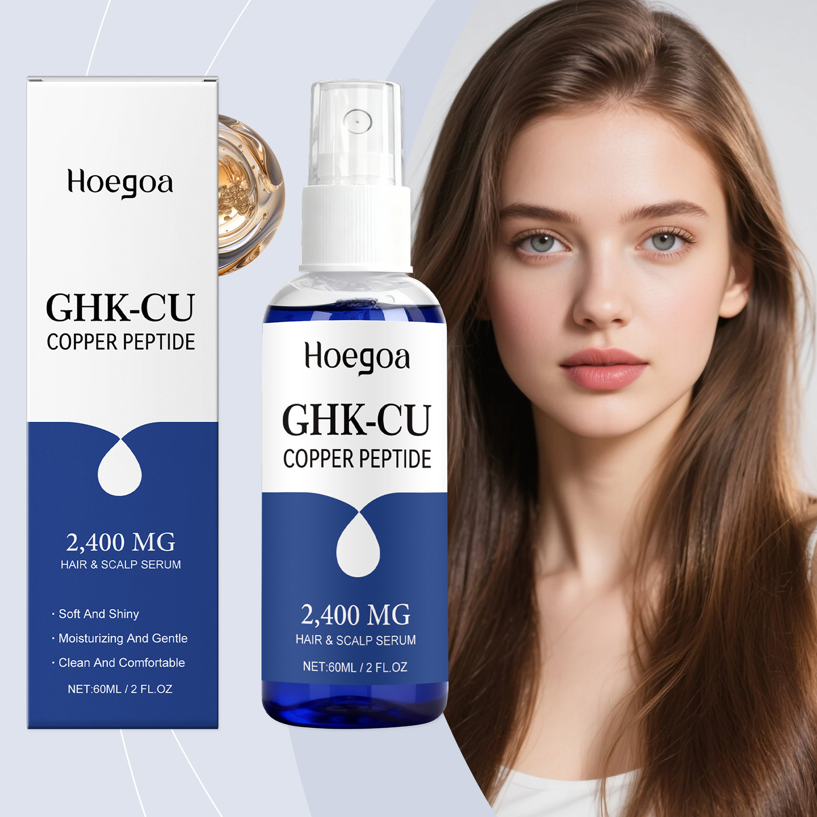 Copper peptide hair and scalp  - Peptide Complex Serum avaliação e preço