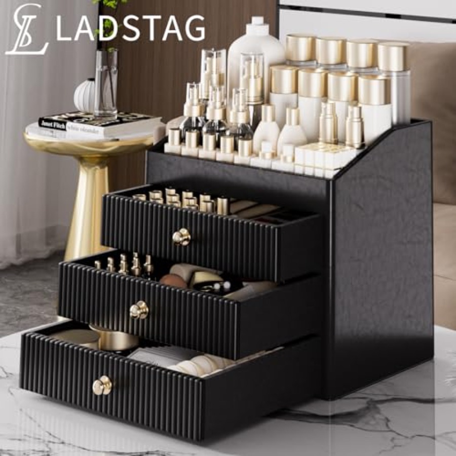 Luxury Makeup Organizer with 3 - Luxury Skincare & Spa Reviews avaliação e preço