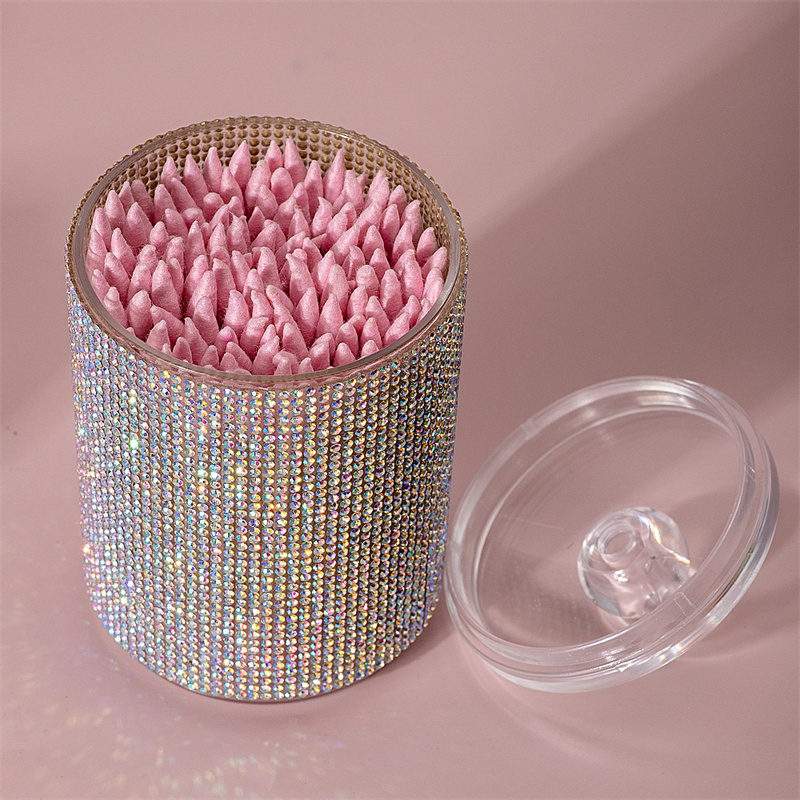 Luxury Diamond Cotton Swabs St - Luxury Skincare And Makeup Brands avaliação e preço