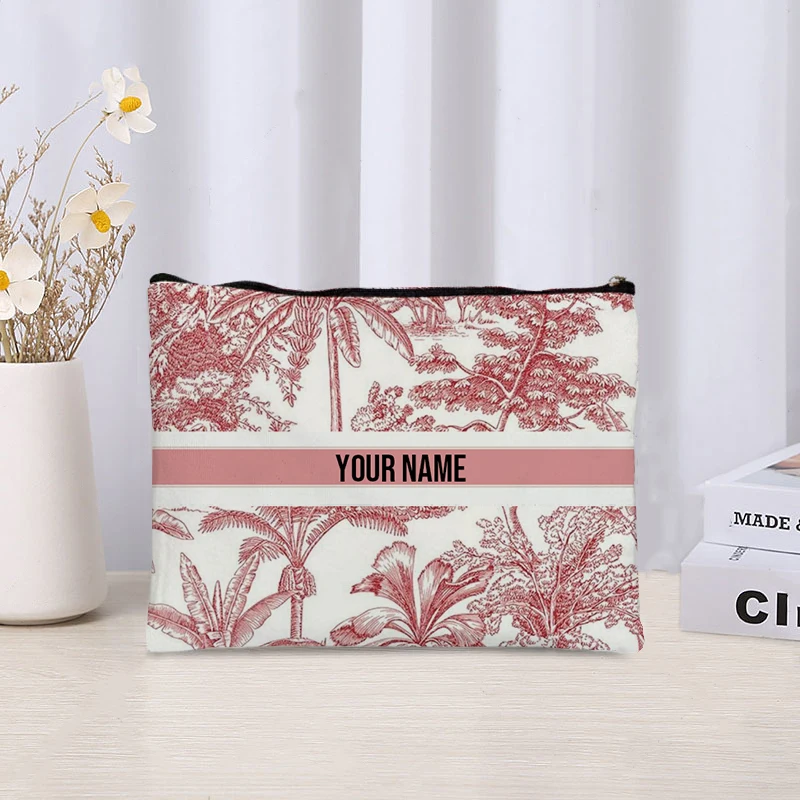Custom Name Vintage Makeup Bag - Luxury Skincare And Makeup Brands avaliação e preço
