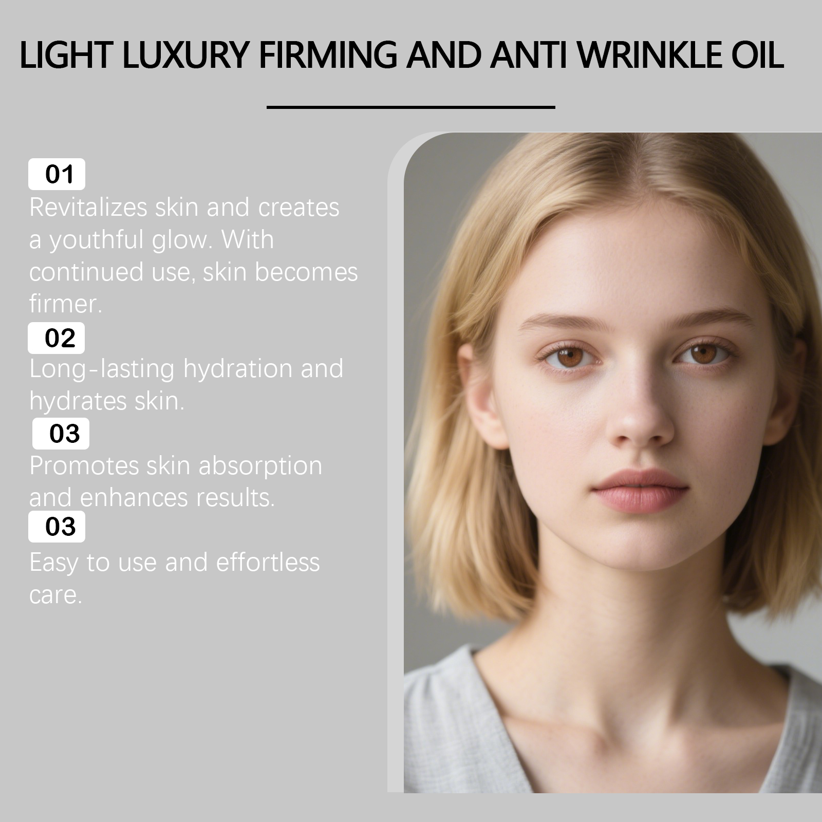 Firming Facial Care Oil Liftin - Luxury Skincare & Spa Reviews avaliação e preço