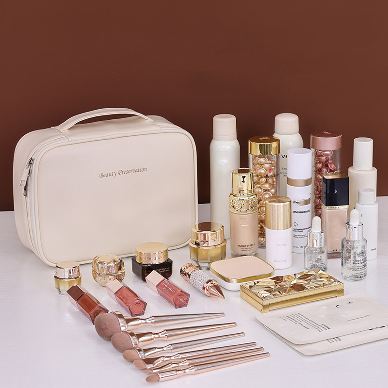 Wholesale PU Large Capacity To - Luxury Skincare Samples avaliação e preço